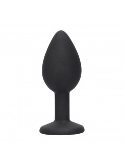 Silicone Butt Plug with Removable Jewelr