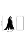 Small Feather Tickler - Black