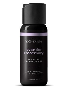 WICKED SENSUAL MASSAGE OIL LAVENDER ROSE