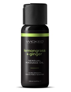 WICKED SENSUAL MASSAGE OIL LEMONGRASS GI