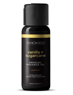 WICKED SENSUAL MASSAGE OIL VANILLA SUGAR