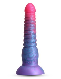COLOURS STACKED 6 INCH DILDO PINK/BLUE 2