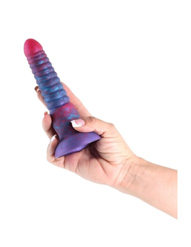 COLOURS STACKED 6 INCH DILDO PINK/BLUE