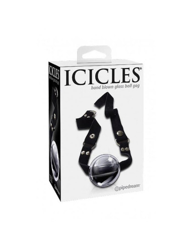 Icicles No.65 Glass Ball Gag clear acquista online su Porky's Store