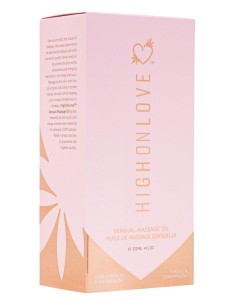 HIGH ON LOVE MASSAGE OIL STRAWBERRIES AN