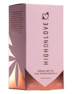 HIGH ON LOVE BATH OIL SWEET LAVENDER 100