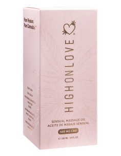 HIGH ON LOVE CBD SENSUAL MASSAGE OIL SUG