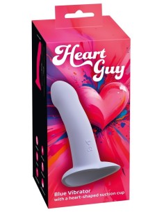 Heart Guy Blue Vibrator