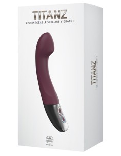 Titanz Vibrator Rubine Red