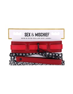 SPORTSHEETS EX'S AND OH'S COLLAR AND LEA