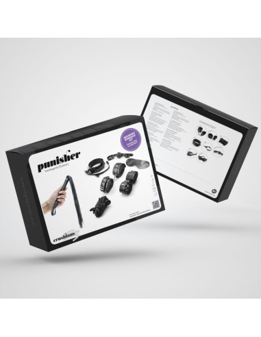 KIT BONDAGE PUNISHER CON 8 PEZZI CRUSHIO