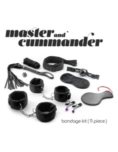 KIT BONDAGE MASTER & CUMMANDER CON 11 Pz