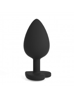 CUORE PLUG ANALE PICCOLO CON 4 GIOIELLI