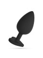 CUORE PLUG ANALE PICCOLO CON 4 GIOIELLI