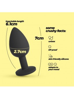 CAMILEO PLUG ANALE PICCOLO CON 4 GIOIELL