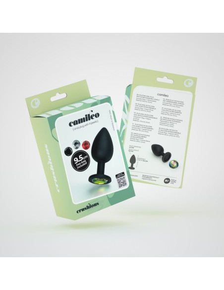 CAMILEO PLUG ANALE GRANDE CON 4 GIOIELLI