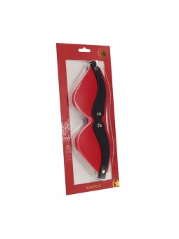 Milan Collection - Blindfold - Black/Red