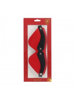 Milan Collection - Blindfold - Black/Red