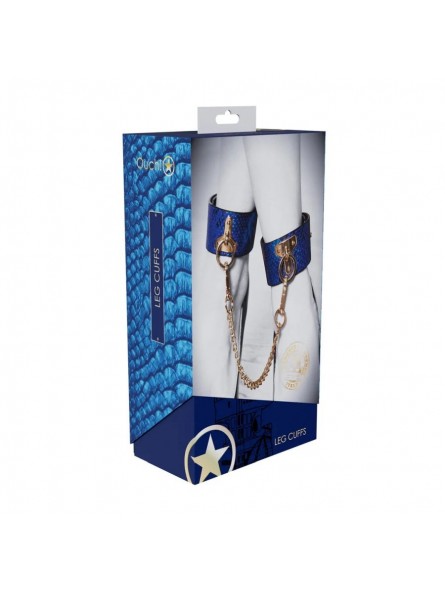 Florence Collection - Leg Cuffs - Blue Florence Collection - Leg Cuffs - Blue