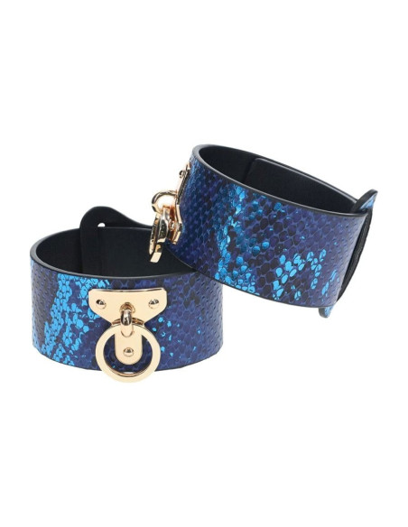 Florence Collection - Leg Cuffs - Blue