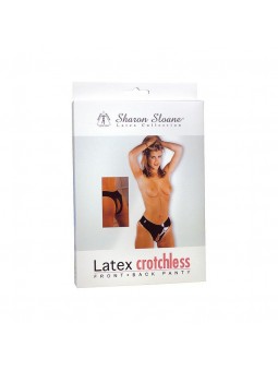 Latex Crotchless Front and...