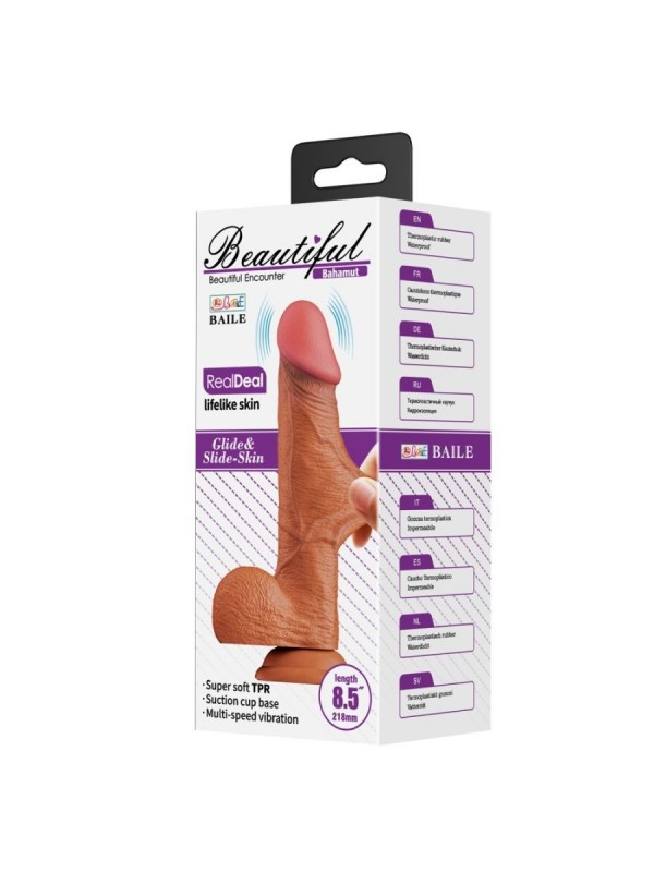 Beautiful Bahamut 8,5 " Vibrating Dildo