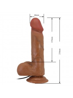 Beautiful Bahamut 8,5 " Vibrating Dildo