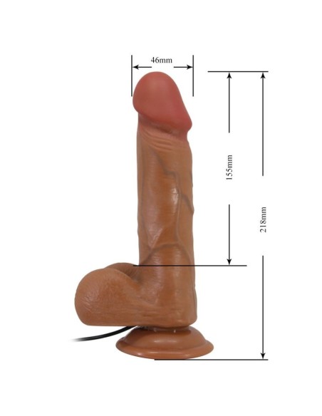 Beautiful Bahamut 8,5 " Vibrating Dildo