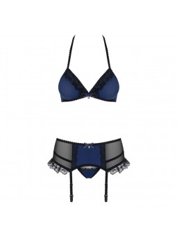 825-SEG-6 set 3-pcs  navy blue