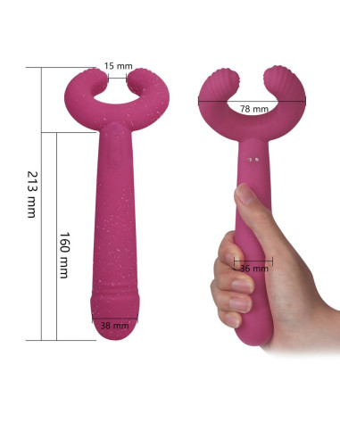 PLEASE ME - VIBRATOR - Prune acquista online su Porky's Store
