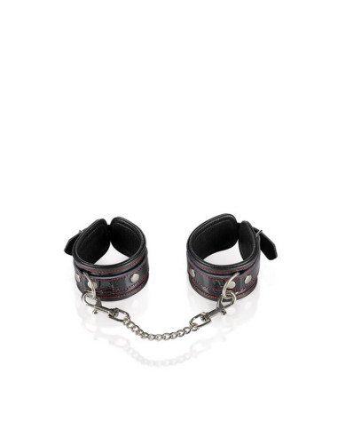 MENOTTES POIGNETS CUIR BOVIN BLK - acquista online su Porky's Store
