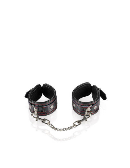 MENOTTES POIGNETS CUIR BOVIN BLK - acquista online su Porky's Store