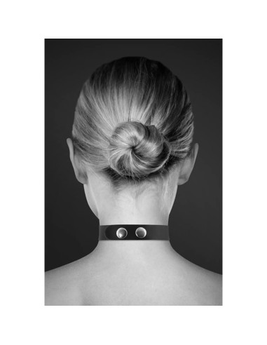 COLLIER STRASS SEXY CUIR BOVIN acquista online su Porky's Store