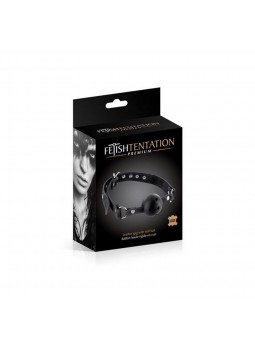BAILLON BOULE CUIR BOVIN NOIR