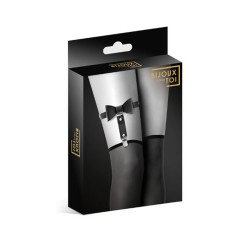 GARTER WITH BOW BLACK acquista online su Porky's Store