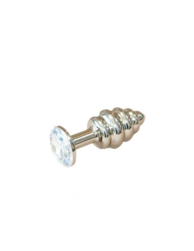 Metal Worx Mini Ribbed Plug acquista online su Porky's Store