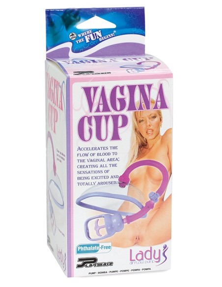 VAGINA CUP WITH INTRA PUMP