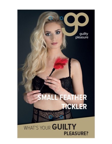 BLAZE SMALL FEATHER TICKLER RED