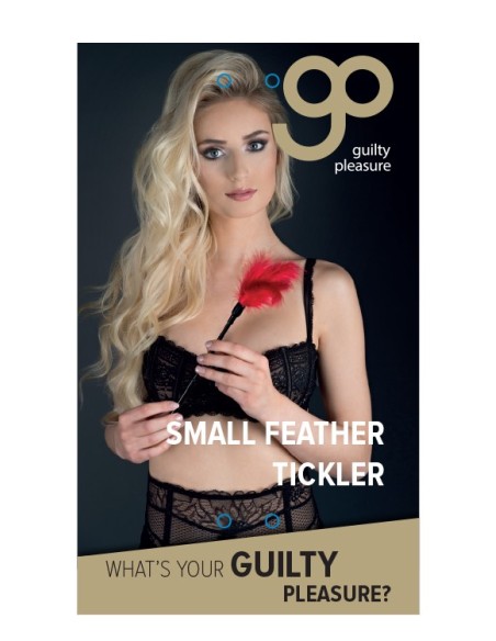 BLAZE SMALL FEATHER TICKLER RED