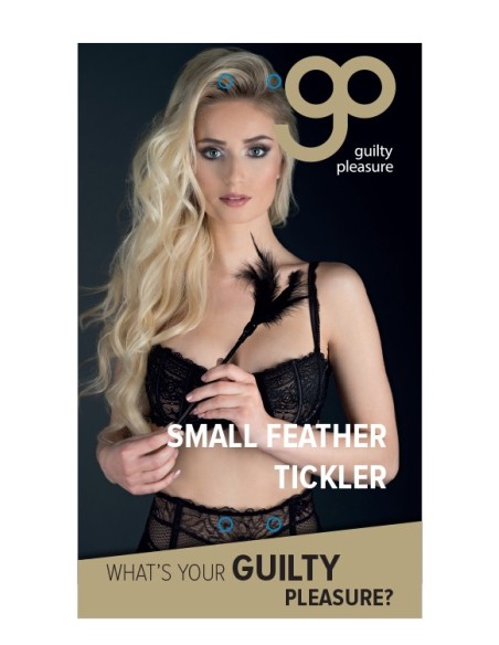 BLAZE SMALL FEATHER TICKLER BLACK