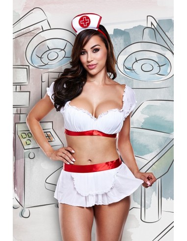 CHEEKY NURSE SET WHITE