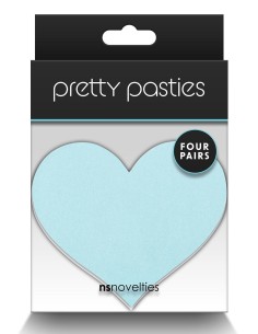 PRETTY PASTIES HEART I ASSORTED 4 PAIR