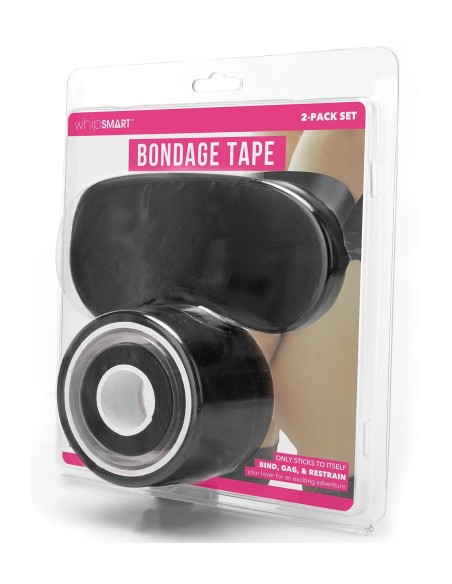 WHIPSMART 100 FT BONDAGE TAPE BLACK