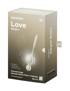 SATISFYER LOVE BIRDS 1 CONNECT APP WHITE
