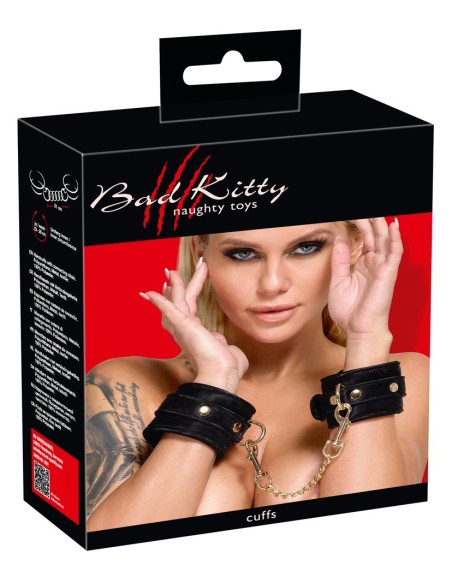 BK Handcuffs Velvet black