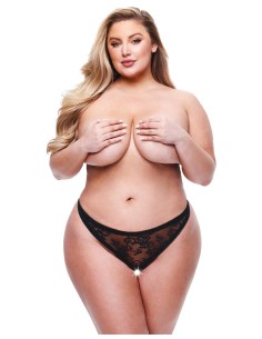 BACI OPEN BACK LACE PANTY-BLACK 2