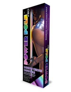 POWER POLE RAINBOW CHROME POLE