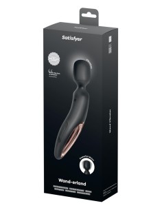 SATISFYER WAND-ERLAND BLACK ROSEGOLD