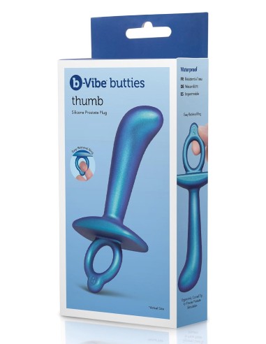 B-VIBE THUMB SILICONE PROSTATE PLUG