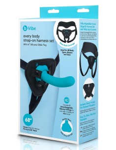 B-VIBE EVERY BODY STRAP-ON HARNESS SET W